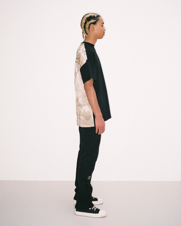 FRESCO ART T-SHIRT BLACK