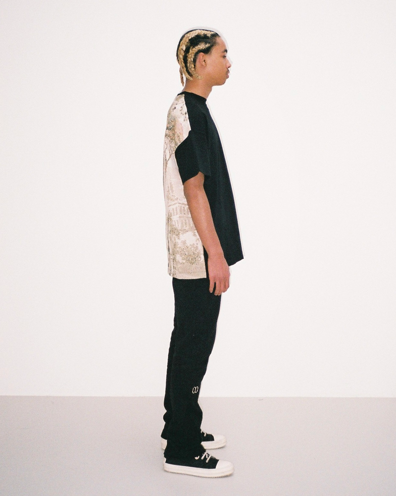 FRESCO ART T-SHIRT BLACK